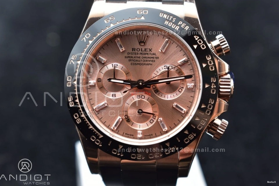 1:1 Edition Rubber RG SA4130 Dial on 116515 BTF Daytona Oysterflex Strap Best 1119